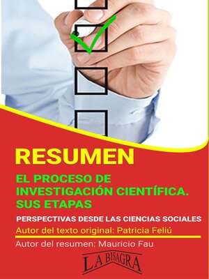 cover image of Resumen de El Proceso de Investigación Científica. Sus Etapas